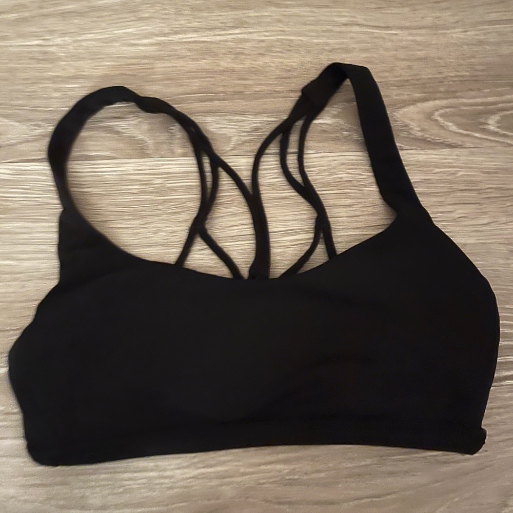 Black Lululemon Sports bra